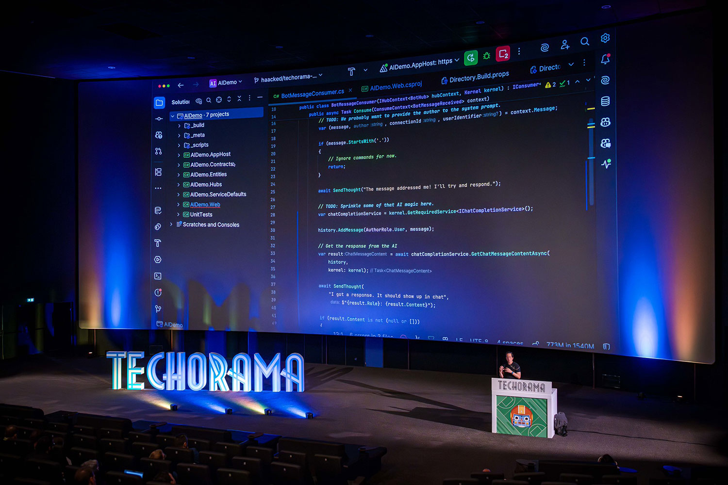 Deep technical content